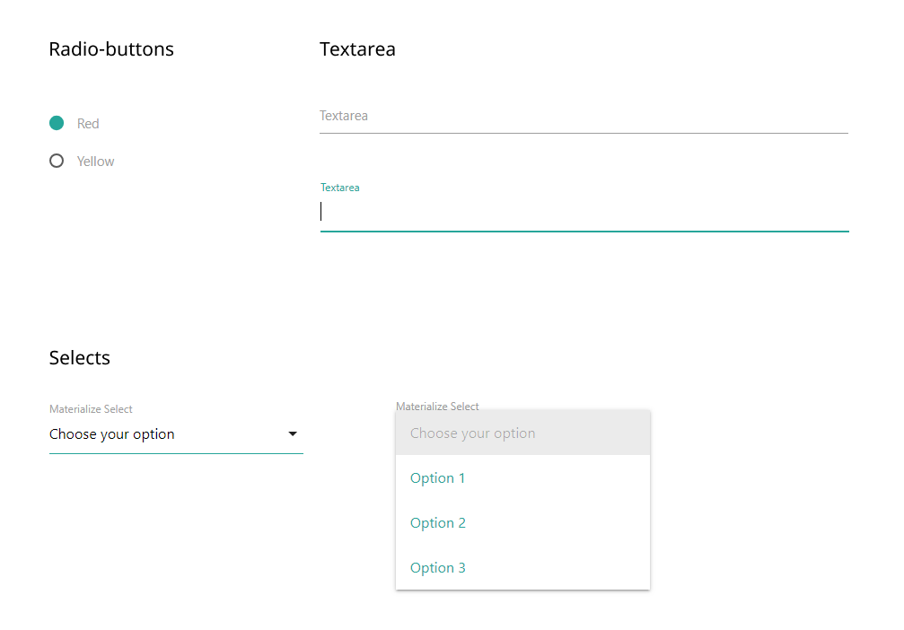 Example of framework