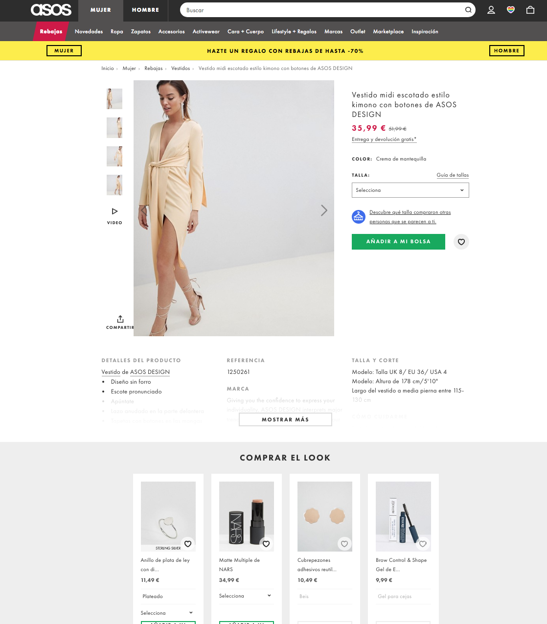 Cross-Selling personalization example