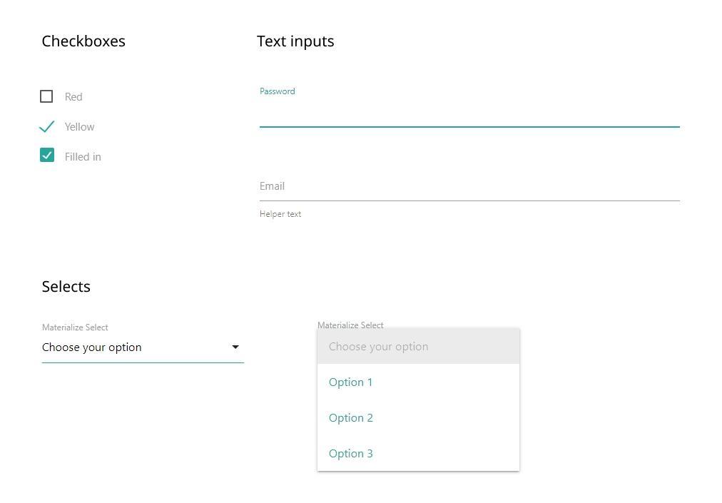 Framework example